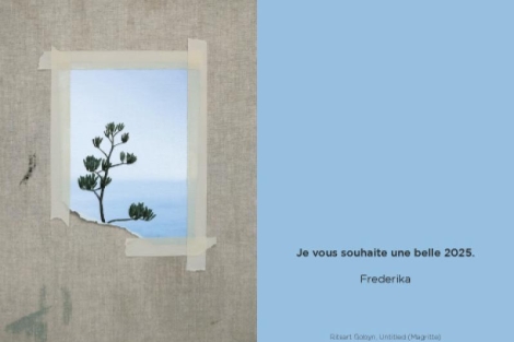 Ritsart Gobyn, Untitled (Magritte) @ PLUS-ONE Gallery Antwerp 2021